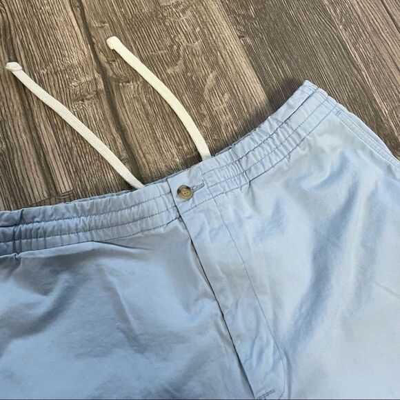 Polo Ralph Lauren Classic Fit Polo Drawstring Prepster Blue Lagoon 6” Shorts - Picture 7 of 8